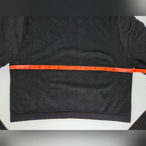 Free People For Revolve Super Crop Seamless Turtleneck Size M/L Long Sleeve - Picture 12 of 13